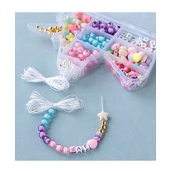 Babyhug DIY Jewellery Kit with Threads- Multicolor
