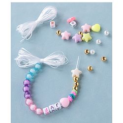 Babyhug DIY Jewellery Kit with Threads- Multicolor