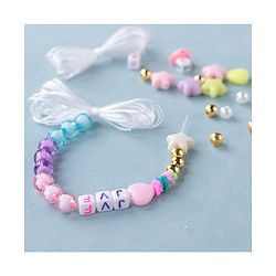 Babyhug DIY Jewellery Kit with Threads- Multicolor