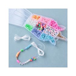 Babyhug DIY Jewellery Kit with Threads- Multicolor