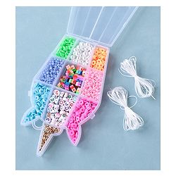 Babyhug DIY Jewellery Kit with Threads- Multicolor