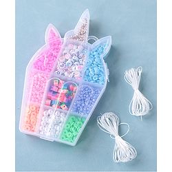 Babyhug DIY Jewellery Kit with Threads- Multicolor