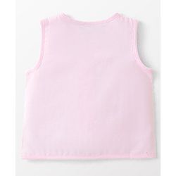 Babyhug 100% Cotton Sleeveless Jhabla Heart Print  Pack of 3 - Multicolour