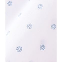 Babyhug 100% Cotton Foil Printed Full Sleeves Kurta & Dhoti Set - White & Blue