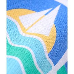 Babyhug 100% Cotton Half Sleeves Striped Romper Pack Of 2 - Multicolor