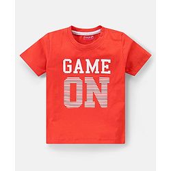 Babyhug 100% Cotton Knit Half Sleeves T-Shirts Football Print Pack of 3 - Multicolor