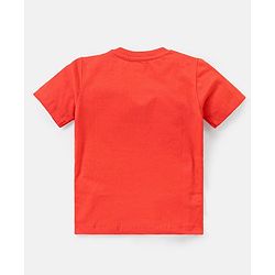 Babyhug 100% Cotton Knit Half Sleeves T-Shirts Football Print Pack of 3 - Multicolor