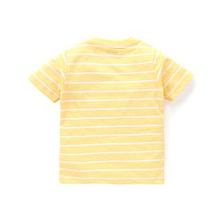 Babyhug Cotton Half Sleeves T-Shirt With Bear & Stars Graphics Pack of 3 - Multicolor