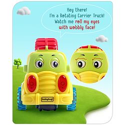 Babyhug Bump & Go Construction Series Carrier Truck - Green