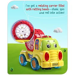 Babyhug Bump & Go Construction Series Carrier Truck - Green