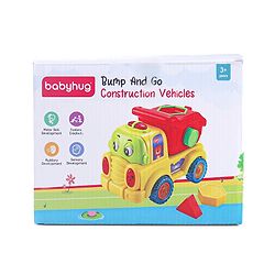 Babyhug Bump & Go Construction Series Carrier Truck - Green
