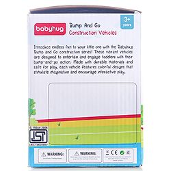 Babyhug Bump & Go Construction Series Carrier Truck - Green