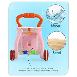 Babyhug Premium Puppy Push Walker for Kids- Green| Activity Walker with Music & Light for Toddlers| Sit to Stand Multi Activity Walker| Interactive Learning Toy for 9 Months to 3 Year Kids| BIS Certified