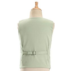 Babyhug Knit Full Sleeves Textured Party Suit With Waist Coat & Bow - Mint Green