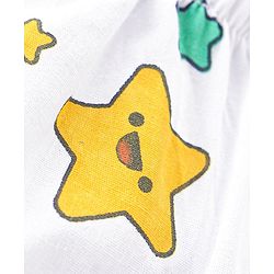 Babyhug Poplin Woven Boxer Stars & Submarine Print Pack of 3 - Blue & White