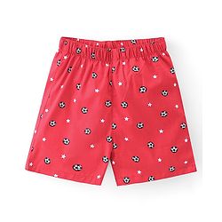 Babyhug Poplin Woven Boxers Football Whale & Boat Print Pack of 3 - Multicolour