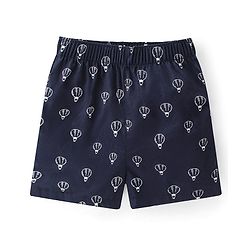 Babyhug Poplin Woven Boat & Sloth Print Boxers Pack of 3 - Multicolour