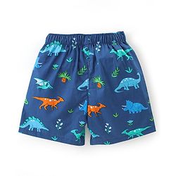 Babyhug Poplin Woven Boxers with Dino Aeroplane & Zebra Print Pack of 3 - Multicolour