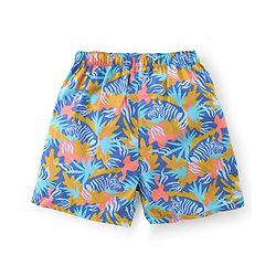 Babyhug Poplin Woven Boxers with Dino Aeroplane & Zebra Print Pack of 3 - Multicolour