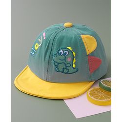 Babyhug Baseball Cap Dino Print - Green