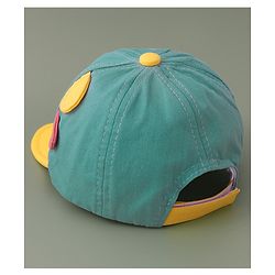 Babyhug Baseball Cap Dino Print - Green