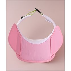 Babyhug Visor Cap Rabbit Print - Pink