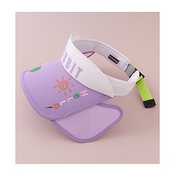 Babyhug Visor Cap Rabbit Print - Pink