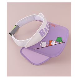 Babyhug Visor Cap Rabbit Print - Pink