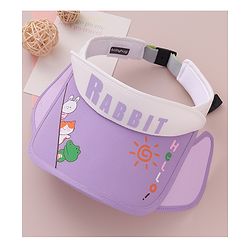 Babyhug Visor Cap Rabbit Print - Pink