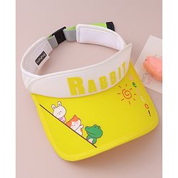 Babyhug Visor Cap Rabbit Print - Pink