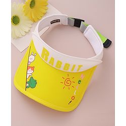 Babyhug Visor Cap Rabbit Print - Pink