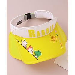 Babyhug Visor Cap Rabbit Print - Pink