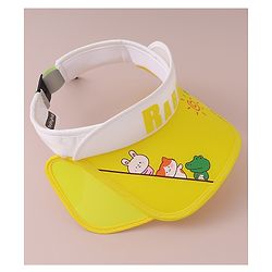 Babyhug Visor Cap Rabbit Print - Pink