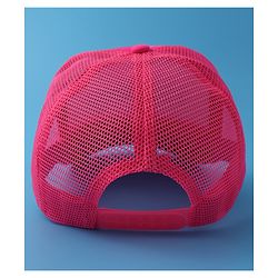 Babyhug Baseball Cap Text Print - Fuschia