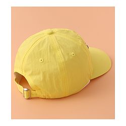Babyhug Baseball Cap with Text Print - Yellow