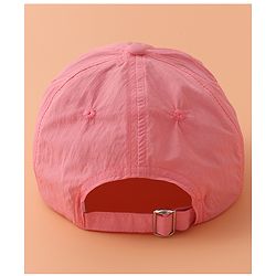 Babyhug Baseball Cap with Text Print - PInk