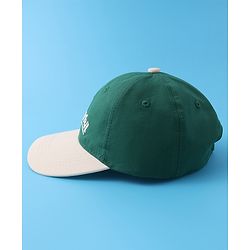 Babyhug Baseball Cap with Text Print - Green