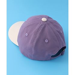 Babyhug Baseball Cap with Text Print - Purple