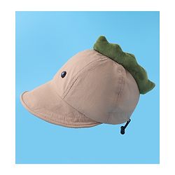 Babyhug Baseball Cap BIrd Shape - Grey