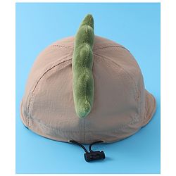 Babyhug Baseball Cap BIrd Shape - Grey