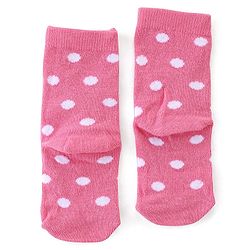Cute Walk By Babyhug Non Terry Knit Anti-Bacterial Ankle Length Socks Floral Design Pack Of 3 - Blue Pink & Yellow