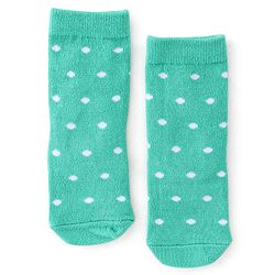 Cute Walk By Babyhug Anti-Bacterial Ankle Length Socks Floral & Dot Design Pack Of 3 - Multicolour