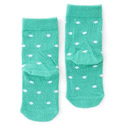 Cute Walk By Babyhug Anti-Bacterial Ankle Length Socks Floral & Dot Design Pack Of 3 - Multicolour