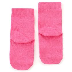 Cute Walk by Babyhug Anti Bacterial Ankle Length Socks Floral Design Pack Of 3 - Multicolour