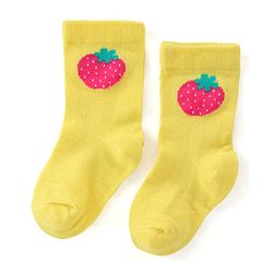 Cute Walk by Babyhug Anti Bacterial Ankle Length Socks Floral Design Pack Of 3 - Multicolour