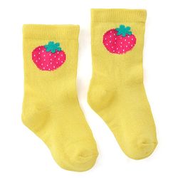 Cute Walk by Babyhug Anti Bacterial Ankle Length Socks Floral Design Pack Of 3 - Multicolour