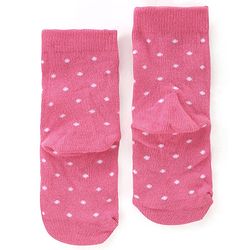 Cute Walk by Babyhug Anti Bacterial Ankle Length Socks Floral Design Pack Of 3 - Multicolour
