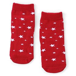 Cute Walk by Babyhug Anti Bacterial Ankle Length Socks Rocket Design Pack Of 5 - Multicolour