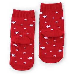 Cute Walk by Babyhug Anti Bacterial Ankle Length Socks Rocket Design Pack Of 5 - Multicolour