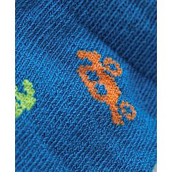 Cute Walk by Babyhug Anti Bacterial Ankle Length Socks Car Design Pack Of 3 - Multicolour